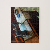 Nähmaschine und Schneidemaschine Puzzle (Vertikal)