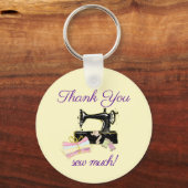 Nähmaschine Vintag Schlüsselanhänger (Vorderseite)