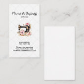 Nähmaschine Visitenkarte (Vorne/Hinten)