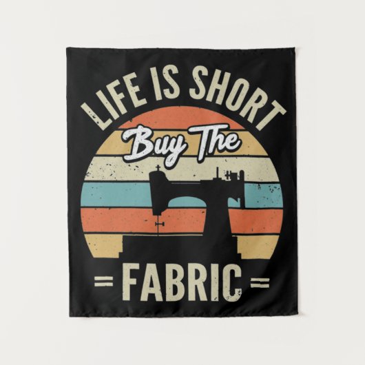 Nähmaschine Wandteppich (Vorderseite)