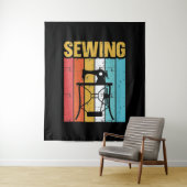 Nähmaschine Wandteppich (Beispiel)