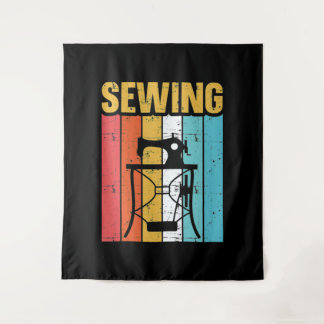 Nähmaschine Wandteppich