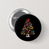 Nähmaschine Weihnachtsbaum Button (Vorne & Hinten)