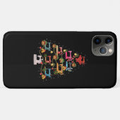 Nähmaschine Weihnachtsbaum Case-Mate iPhone Hülle (Rückseite (Horizontal))
