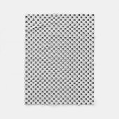 Nähmaschinen Handwerksmuster / Farben Fleecedecke (Vorderseite)