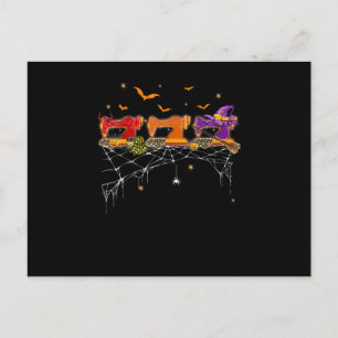 Nähmaschinen-Kostüm Halloween-Geschenke Liebhaber Postkarte