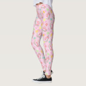 Nähmaschinen rosa leggings (Links)