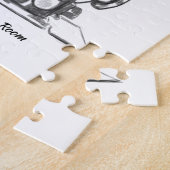 Nähmaschinenangebot Maßgeschneidertes Schwarz-weiß Puzzle (Seite)