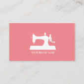 NähmaschinenVisitenkarten Visitenkarte (Rückseite)