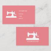 NähmaschinenVisitenkarten Visitenkarte (Vorne/Hinten)