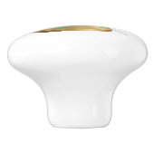 Nähmaterial für Nadel und Thread Keramikknauf (Seitenansicht)