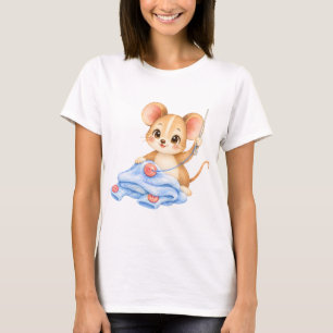 Nähmaus im Wolltraum T-Shirt
