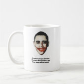 Nahmen Millionen Menschen Obamas an Einweihung Kaffeetasse (Links)