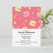 Nähmuster Einladung (Stehend Vorderseite)