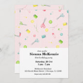 Nähmuster Einladung (Vorne/Hinten)