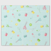 Nähmuster Geschenkpapier (Flach)