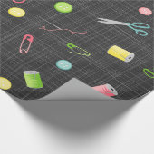 Nähmuster Geschenkpapier (Ecke)