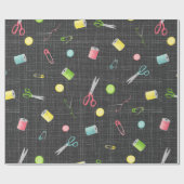 Nähmuster Geschenkpapier (Flach)