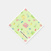 Nähmuster Serviette (Ecke)