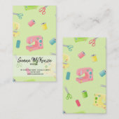 Nähmuster Visitenkarte (Vorne/Hinten)