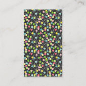 Nähmuster Visitenkarte (Rückseite)