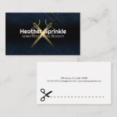 Nähnadel-Logo | Jean Fabric Visitenkarte (Vorne/Hinten)