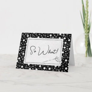 Nähnadel zum 60. Geburtstag Karte