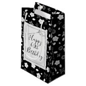 Nähnadel zum 60. Geburtstag Kleine Geschenktüte (Vorderseite Schrägansicht)