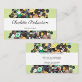 Nähnaht Schneider Schneider handgefertigt Visitenkarte (Vorne/Hinten)