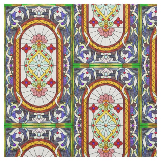 Nahost-Jugendstil-Tiffany-Festglas Stoff (Muster)