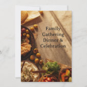 NAHÖSTLICHE Dinner-Einladung Postkarte (Vorderseite)