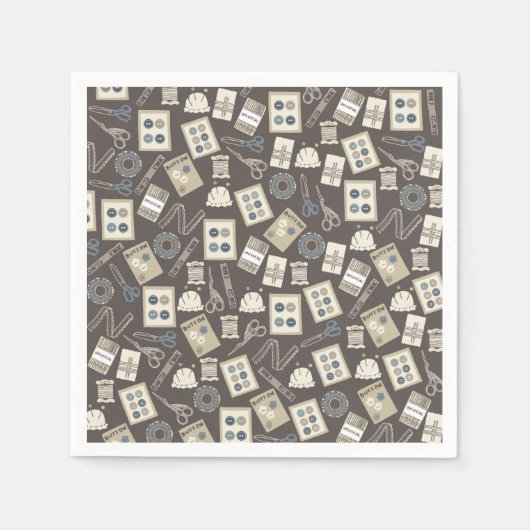 Nähpapier Napkins Serviette (Vorderseite)