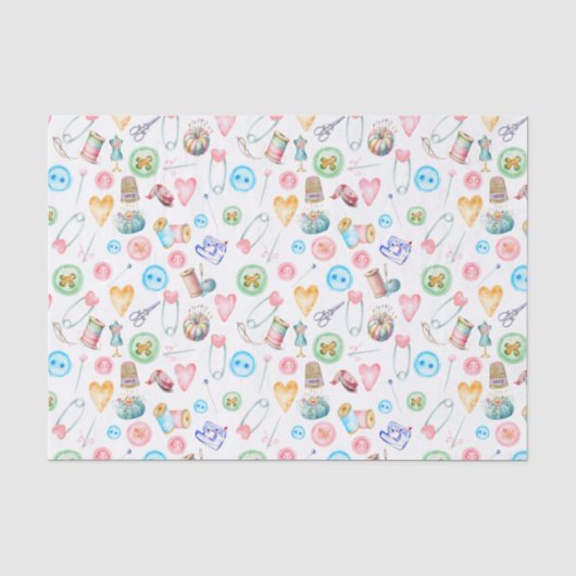 Nähpapier Seidenpapier (Vorderseite)
