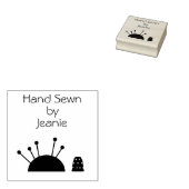 Nähpolster und Briefmarke aus weichem Gummi Gummistempel (Stempel)