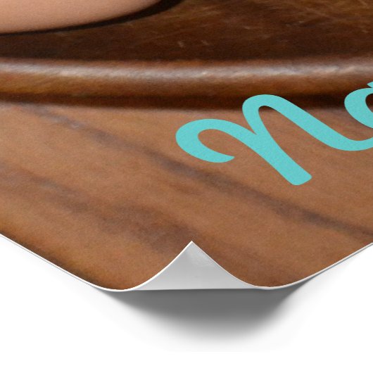 Nährendes Ei-Poster Poster (Ecke)