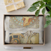 Nahrung 1898 Alfons Mucha für Säuglinge Seidenpapier (Geschenk)