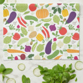 Nahrung auf einem weißen Hintergrund Küchentuch (Gefaltet)