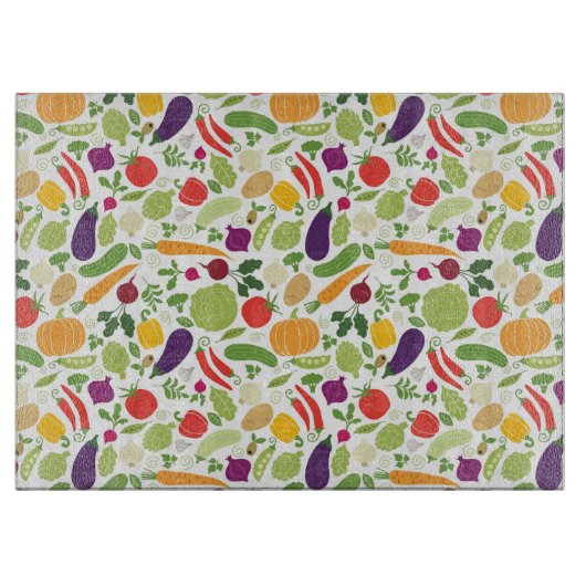 Nahrung auf einem weißen Hintergrund Schneidebrett (Vorderseite)