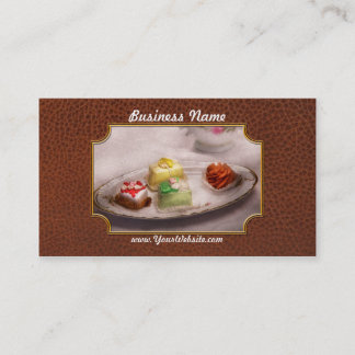 Nahrung - Bonbon - Kuchen - die Leckereien der Visitenkarte