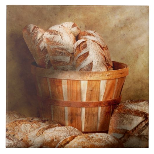 Nahrung - Brot - Ihr tägliches Brot Fliese (Vorderseite)