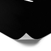 Nahrung des Geistes Funny Ghost Pun Dark BG Poster (Ecke)