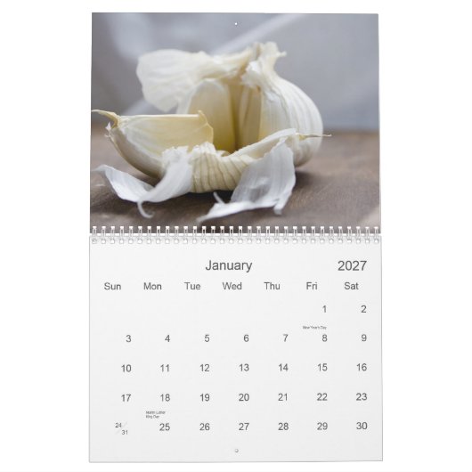 Nahrung + Fotografie 2009 Kalender (Jan 2027)