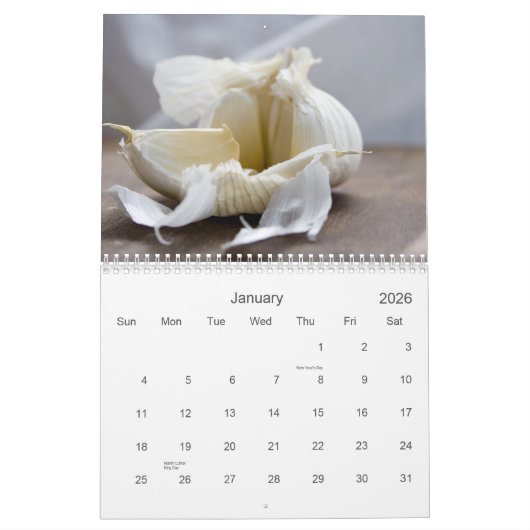 Nahrung + Fotografie 2009 Kalender (Jan 2026)