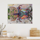 Nahrung für gedachte Plakate (Küche)