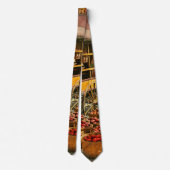 Nahrung - Gemüse - Indianapolis-Markt 1908 Krawatte (Rückseite)