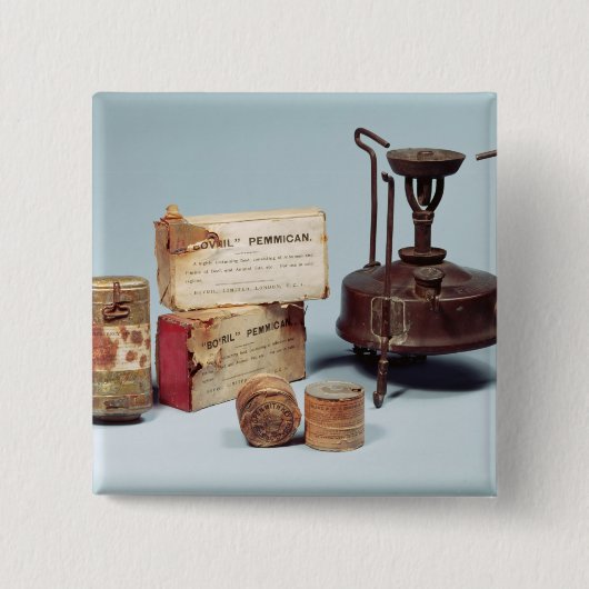 Nahrung genommen auf Scotts antarktischer Button (Vorderseite)