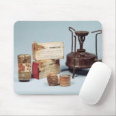 Nahrung genommen auf Scotts antarktischer Mousepad (Mit Mouse)