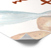 "Nahrung ist ein Aufruf zur Meditation" Poster (Ecke)