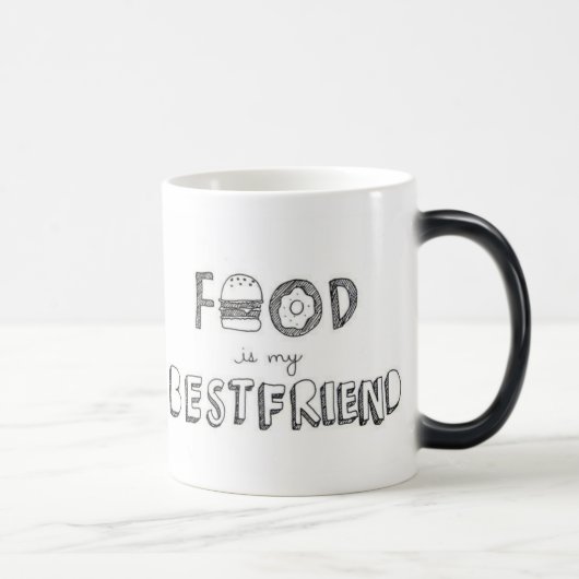 Nahrung ist meine bester Freund Tasse (Rechts)