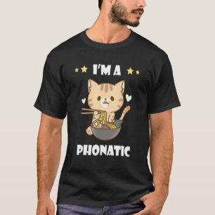 Nahrung Katzenkatze vietnamesische Lebensmittel Ph T-Shirt
